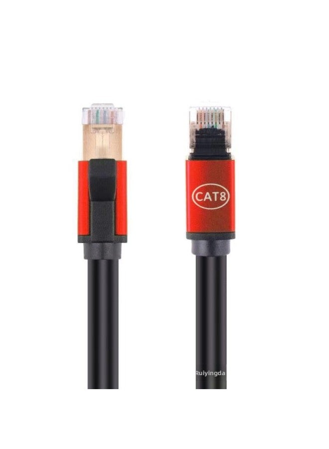 CAT8 Network Cable Class 8 Network Cable 10 Trillion High-speed Network Line Oxygen-free Copper Class 8-Line Length:5-10 M
